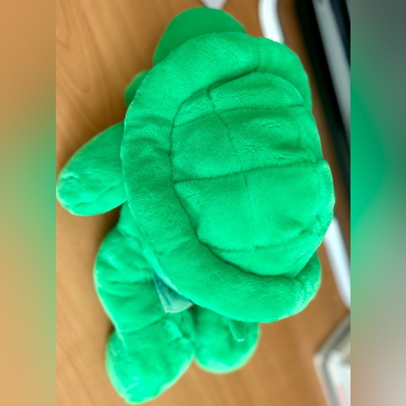 Build a bear snappy sun turtle with removable shell/zipper pocket plush toy - Picture 2 of 6